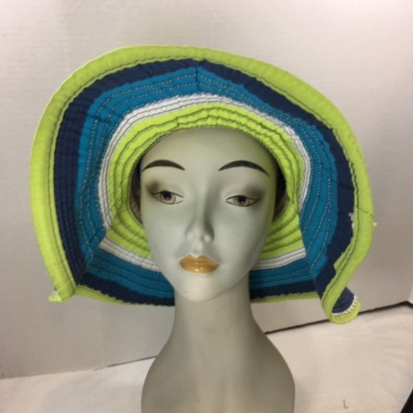 Panama Jack Women's Ribbon Floppy Packable Sun Hat, 4" Large Brim - Picture 3 of 14